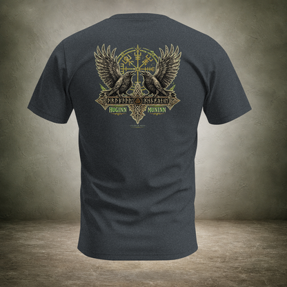Huginn & Muninn — Norse Raven T-Shirt | Ascensum Wear