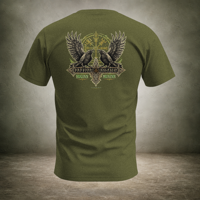 Huginn & Muninn — Norse Raven T-Shirt | Ascensum Wear