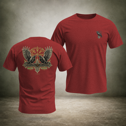 Huginn & Muninn — Norse Raven T-Shirt | Ascensum Wear