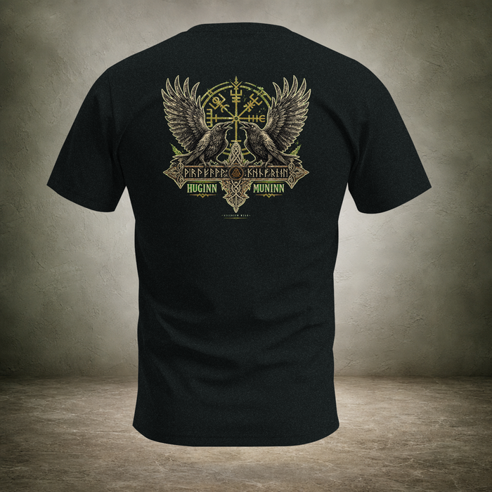 Huginn & Muninn — Norse Raven T-Shirt | Ascensum Wear