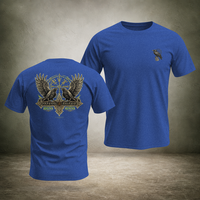 Huginn & Muninn — Norse Raven T-Shirt | Ascensum Wear