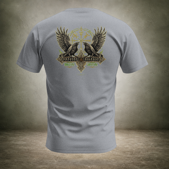 Huginn & Muninn — Norse Raven T-Shirt | Ascensum Wear