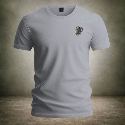 Ascension Kneeling — Norse Back Print T-Shirt | Ascensum Wear