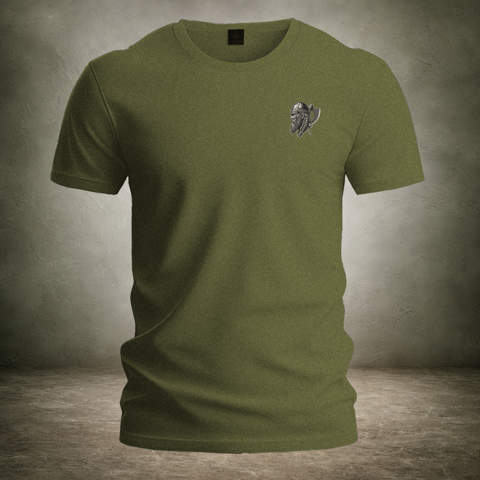 Ascension Kneeling — Norse Back Print T-Shirt | Ascensum Wear