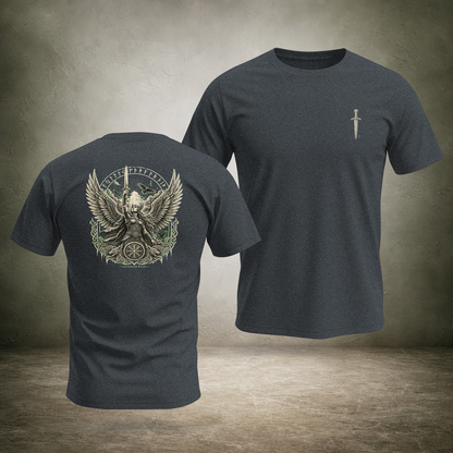 Valkyrie — Norse Back Print T-Shirt | Ascensum Wear