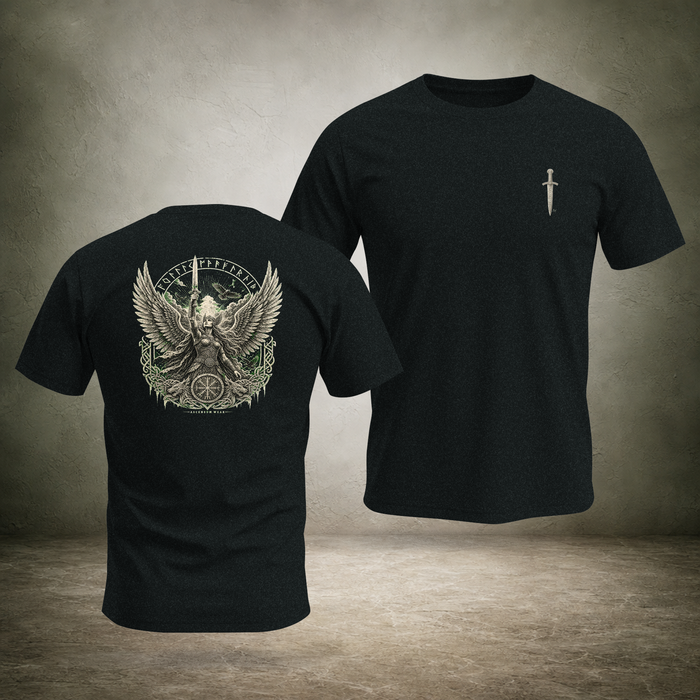 Valkyrie — Norse Back Print T-Shirt | Ascensum Wear