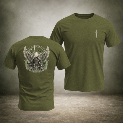 Valkyrie — Norse Back Print T-Shirt | Ascensum Wear