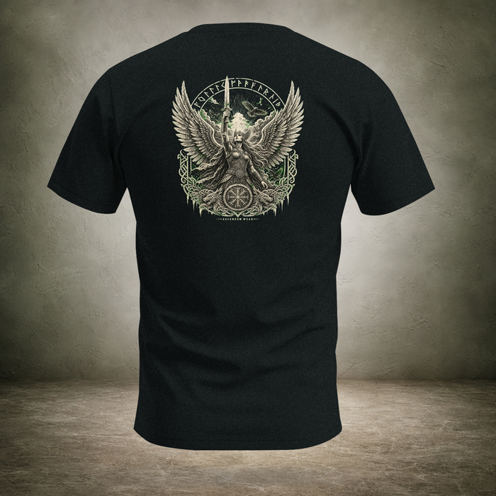Valkyrie — Norse Back Print T-Shirt | Ascensum Wear