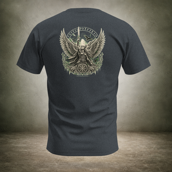 Valkyrie — Norse Back Print T-Shirt | Ascensum Wear