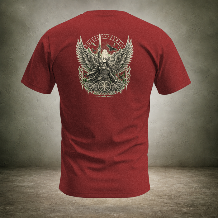 Valkyrie — Norse Back Print T-Shirt | Ascensum Wear