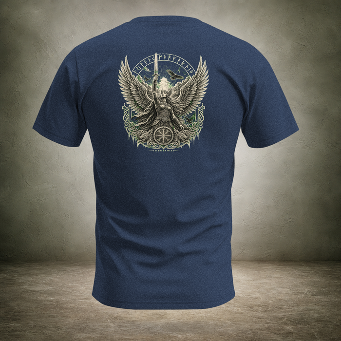 Valkyrie — Norse Back Print T-Shirt | Ascensum Wear