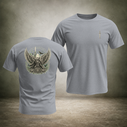 Valkyrie — Norse Back Print T-Shirt | Ascensum Wear