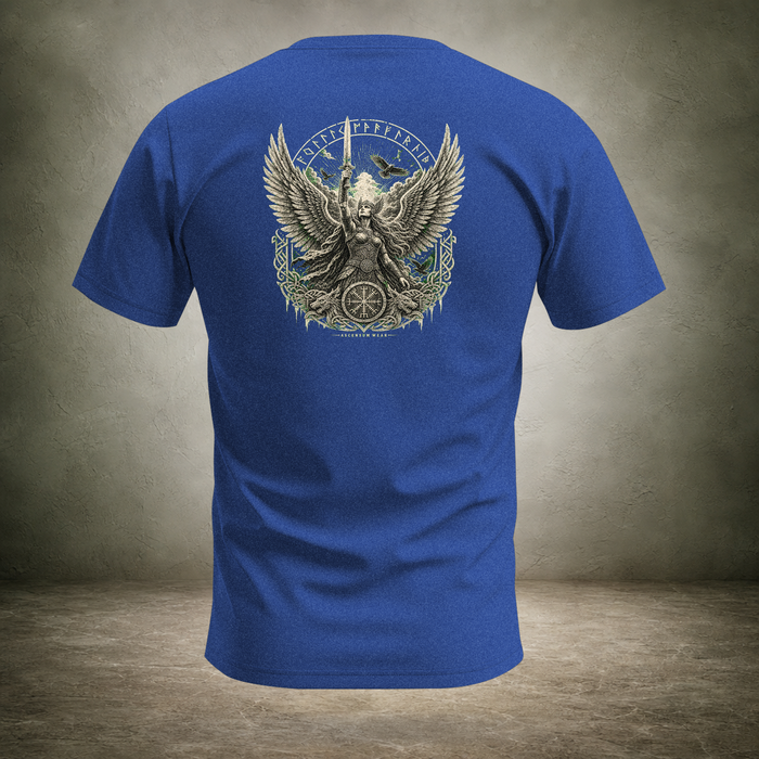 Valkyrie — Norse Back Print T-Shirt | Ascensum Wear