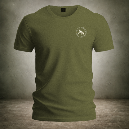 Runic Circle Seal — Norse Back Print T-Shirt | Ascensum Wear