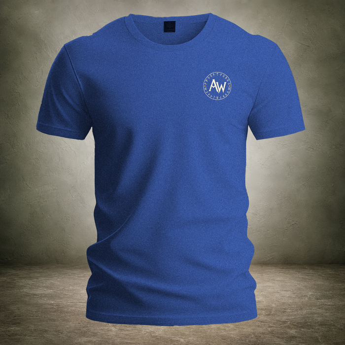Runic Circle Seal — Norse Back Print T-Shirt | Ascensum Wear