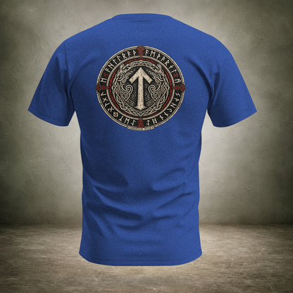 Runic Circle Seal — Norse Back Print T-Shirt | Ascensum Wear