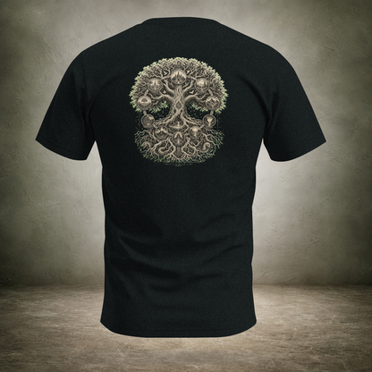 Yggdrasil — Norse World Tree Back Print T-Shirt | Ascensum Wear