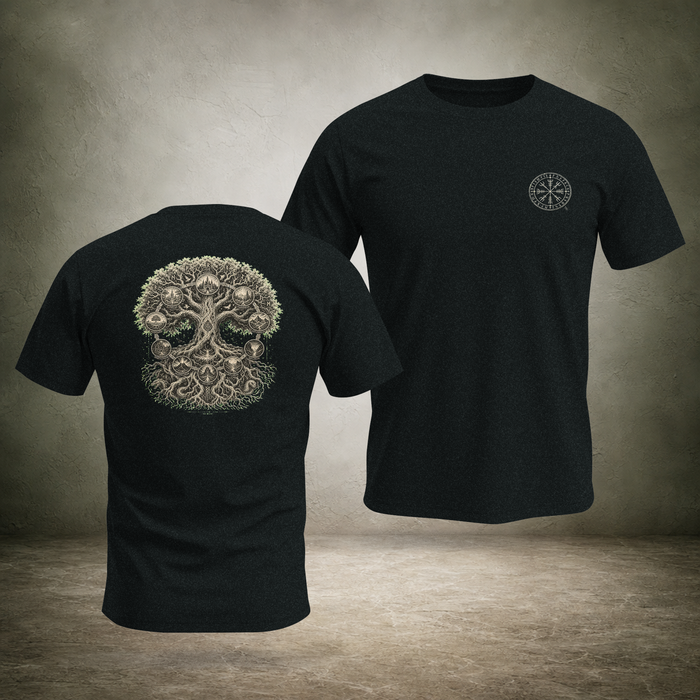 Yggdrasil — Norse World Tree Back Print T-Shirt | Ascensum Wear