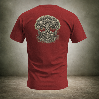 Yggdrasil — Norse World Tree Back Print T-Shirt | Ascensum Wear