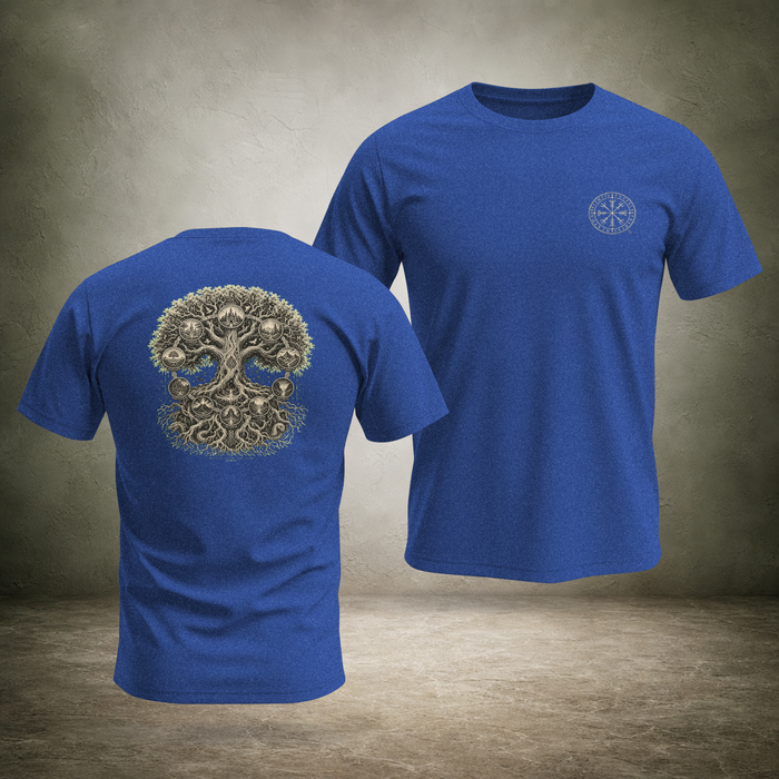 Yggdrasil — Norse World Tree Back Print T-Shirt | Ascensum Wear