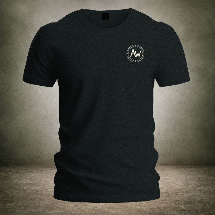 Jörmungandr — Norse Serpent Ring Back Print T-Shirt | Ascensum Wear