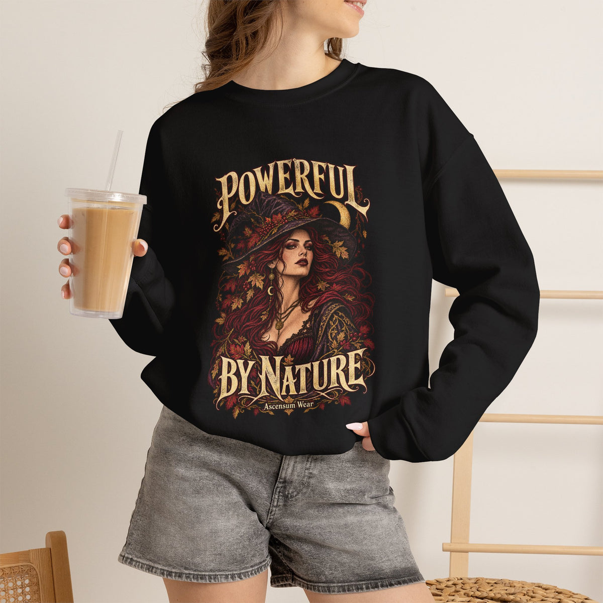 Powered By Nature — Halloween Unisex Crewneck | Ascensum Wear