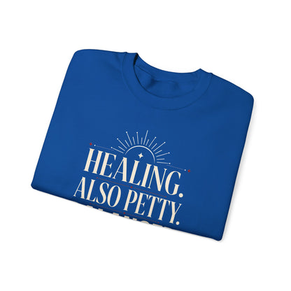 Healing. Also Pretty. Balanced. — Women's Empowerment Crewneck | Ascensum Wear