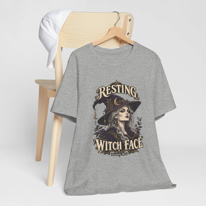 Resting Witch Face — Halloween Unisex Tee | Ascensum Wear