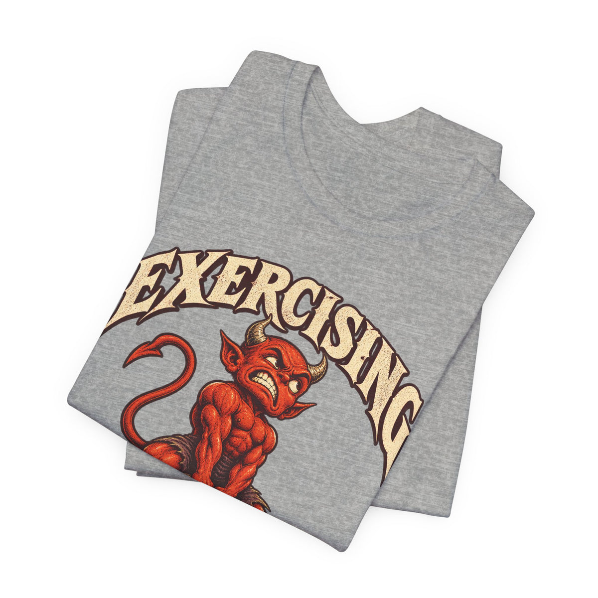 Exercising My Demons — Halloween Unisex Tee | Ascensum Wear
