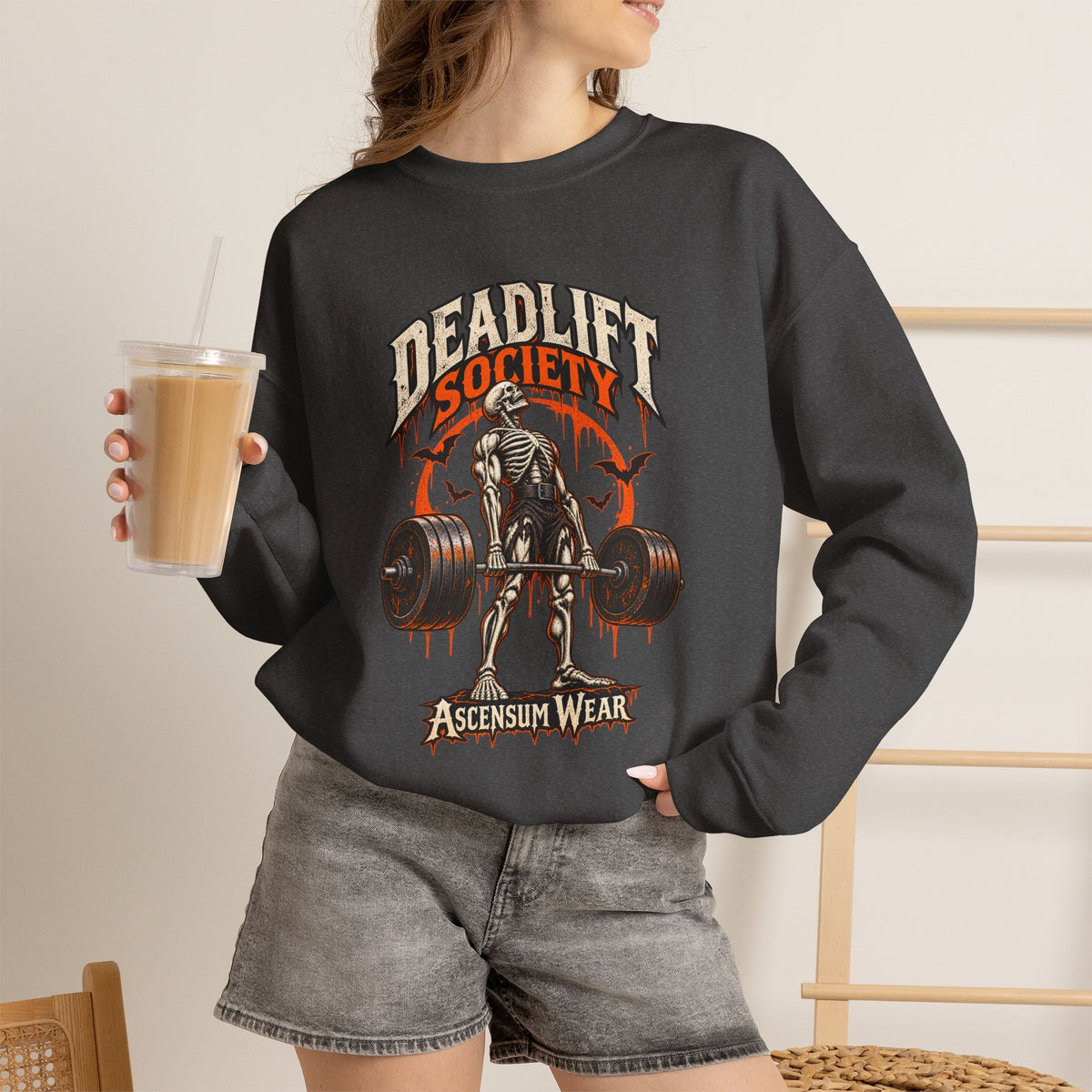 Deadlift Society — Fitness Halloween Unisex Crewneck | Ascensum Wear