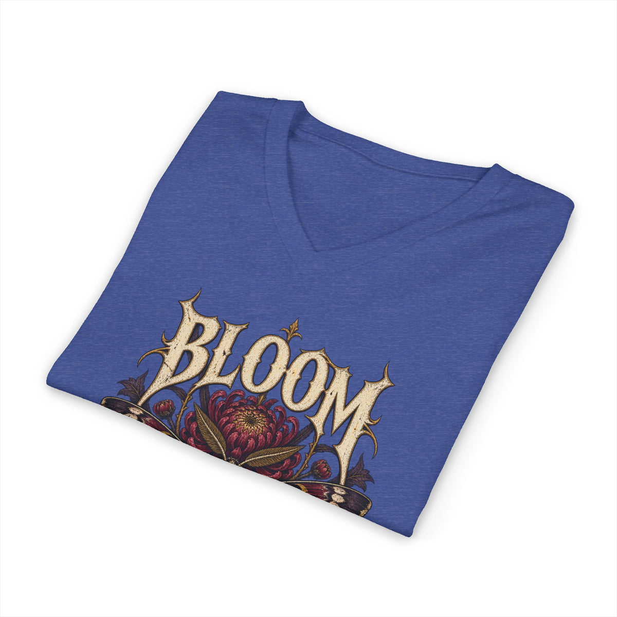 Bloom After Dark — Halloween Unisex V Neck | Ascensum Wear
