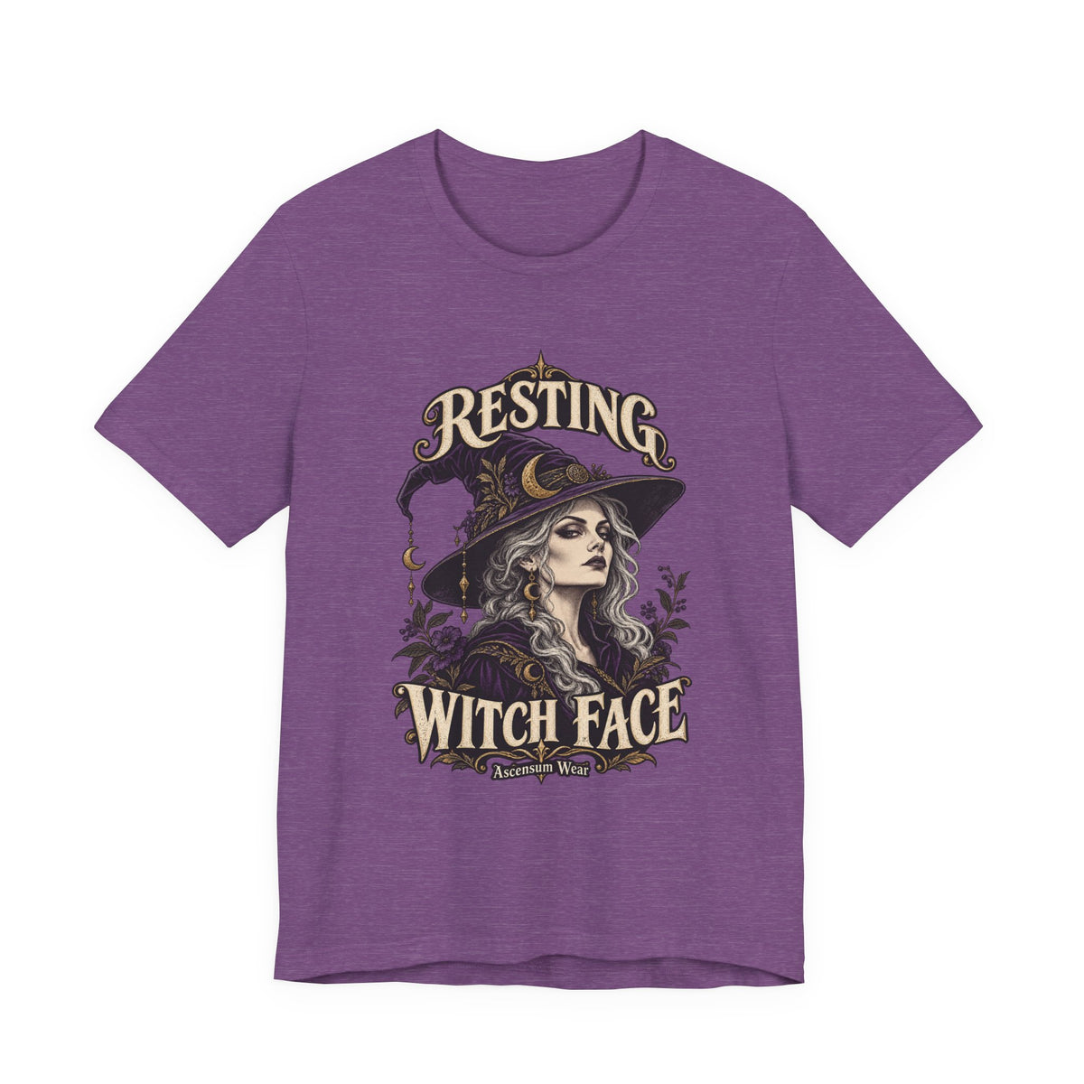 Resting Witch Face — Halloween Unisex Tee | Ascensum Wear