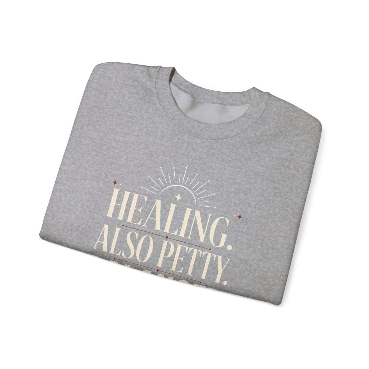 Healing. Also Pretty. Balanced. — Women's Empowerment Crewneck | Ascensum Wear