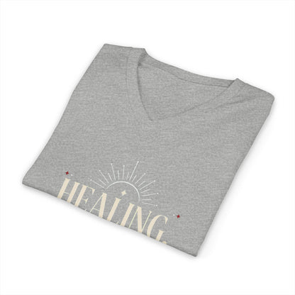 Healing. Also Petty. Balanced. | Women's Empowerment V Neck