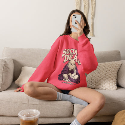 Socially Dead — Halloween Unisex Crewneck | Ascensum Wear