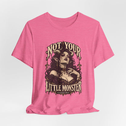 Not Your Little Monster — Halloween Graphic Tee | Ascensum Wear