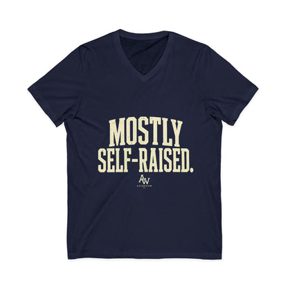 Mostly Self-Raised | Women's Empowerment V-Neck Tee