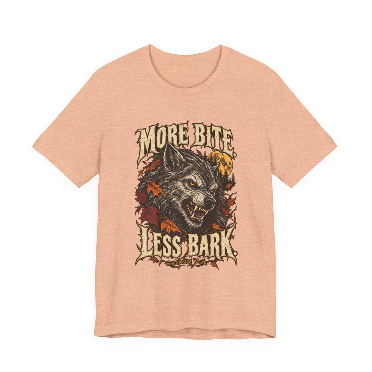 More Bite Less Bark — Halloween Unisex Tee | Ascensum Wear