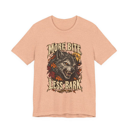 More Bite Less Bark — Halloween Unisex Tee | Ascensum Wear