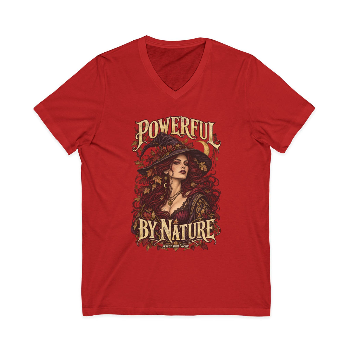 Powered By Nature — Halloween Unisex V Neck | Ascensum Wear