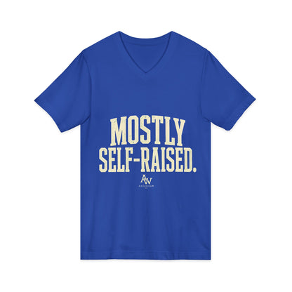 Mostly Self-Raised | Women's Empowerment V-Neck Tee