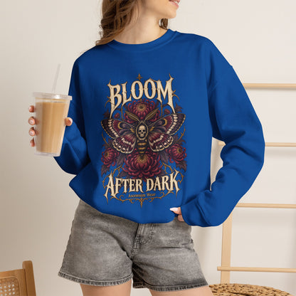 Bloom After Dark — Halloween Unisex Crewneck | Ascensum Wear