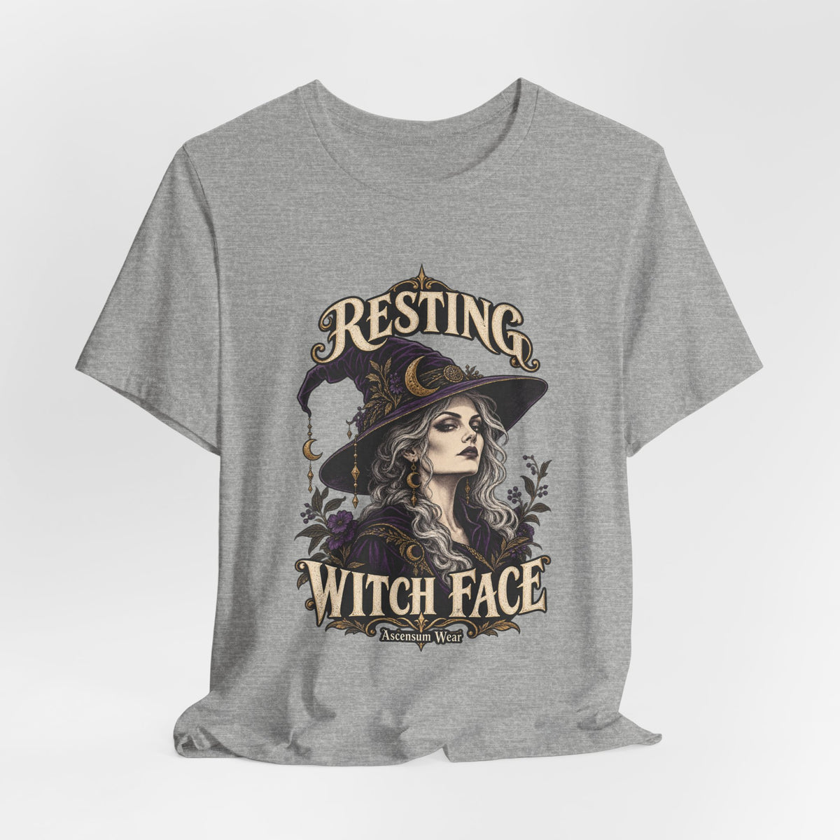 Resting Witch Face — Halloween Unisex Tee | Ascensum Wear