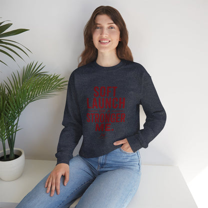 Soft Launch of a Stronger Me — Women's Empowerment Crewneck | Ascensum Wear