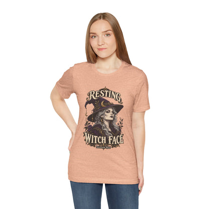 Resting Witch Face — Halloween Unisex Tee | Ascensum Wear