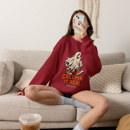 Creepin' It Real — Halloween Unisex Crewneck | Ascensum Wear