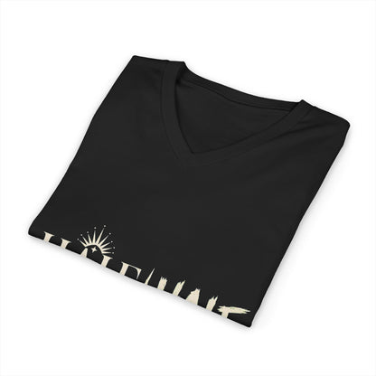 Half Goddess, Half Gremlin | Women's Empowerment V Neck
