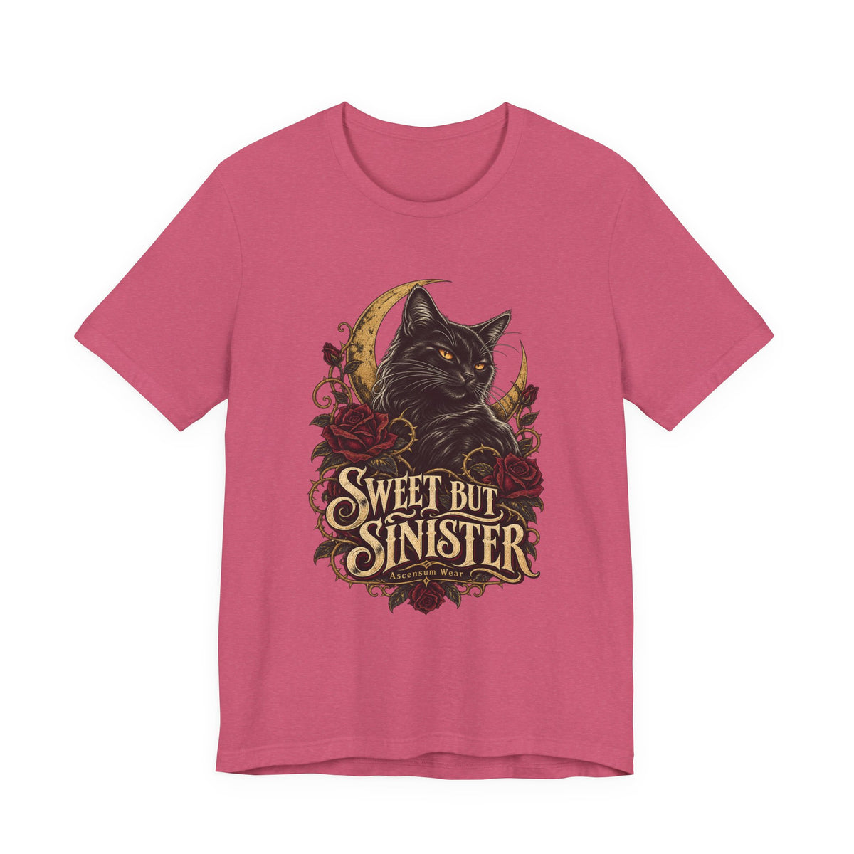Sweet But Sinister — Black Cat Halloween Tee | Ascensum Wear