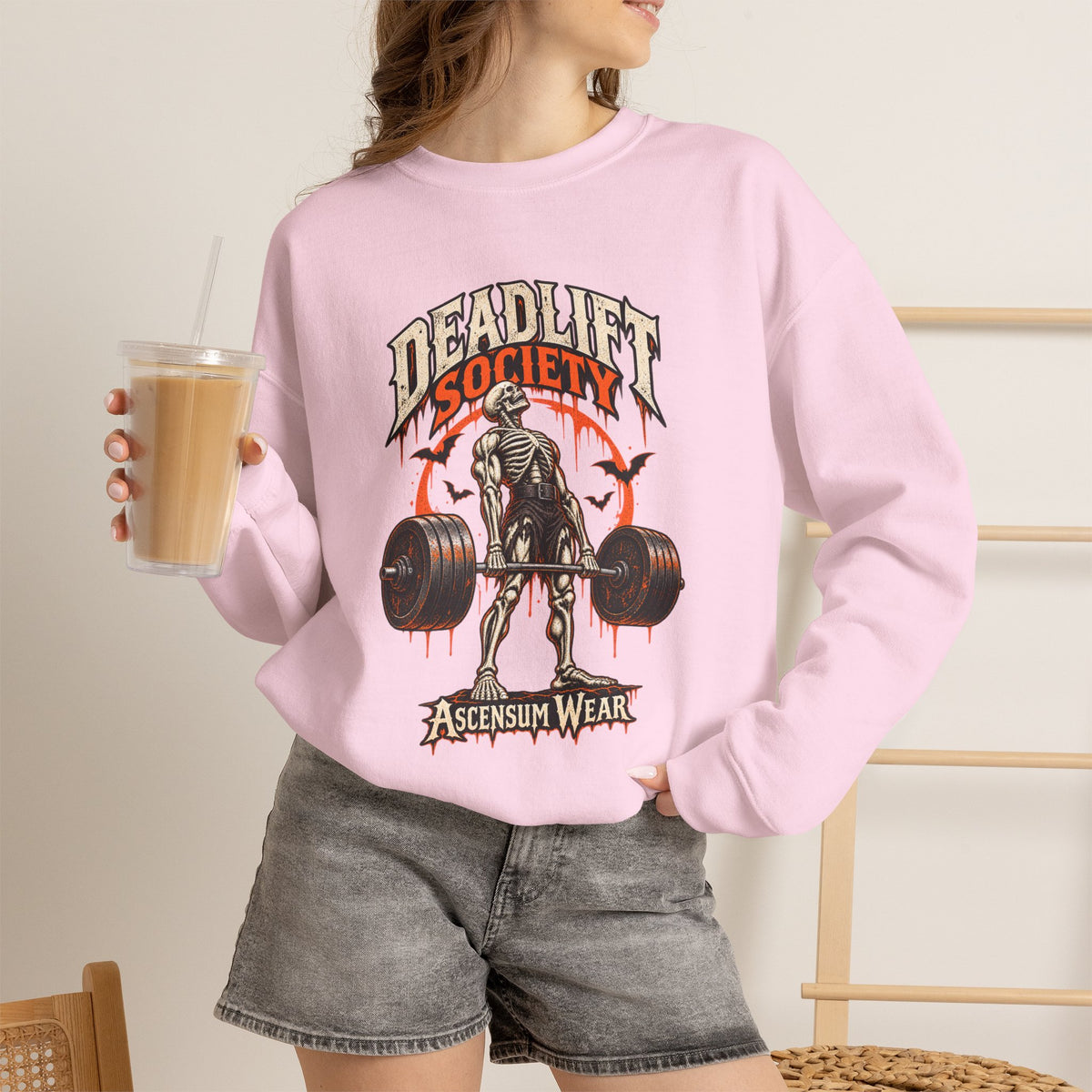 Deadlift Society — Fitness Halloween Unisex Crewneck | Ascensum Wear