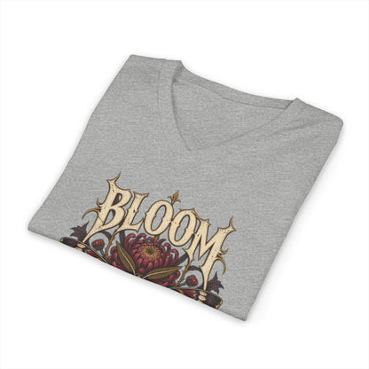 Bloom After Dark — Halloween Unisex V Neck | Ascensum Wear